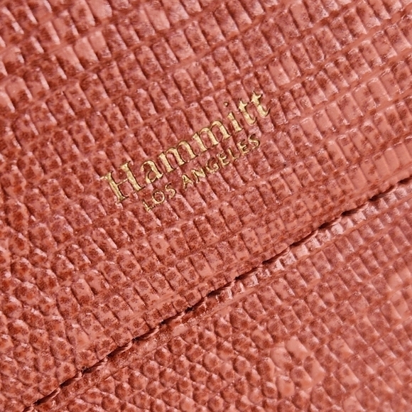 Hammitt Gregory Tile‎ Blush Brush Gold Cross Body Bag Pink - Picture 8 of 12